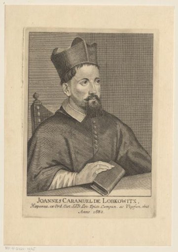 Portrait of Juan de Caramuel Lobkowitz