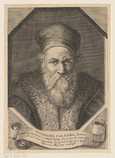 Portrait of Polidoro da Caravaggio