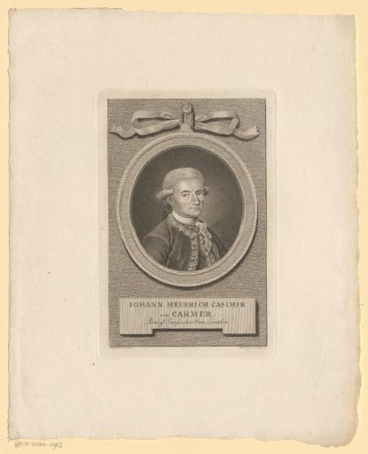 Portrait of Johann Heinrich Casimir Carmer