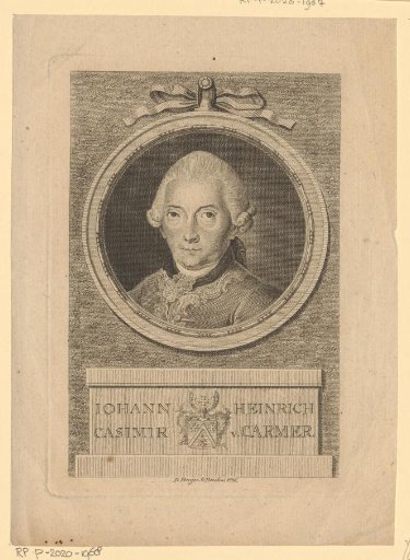 Portrait of Johann Heinrich Casimir Carmer