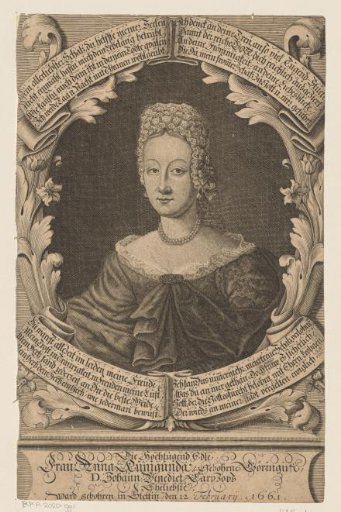 Print from Anna Kunigunde Carpzov