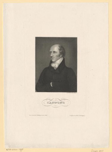 Portrait of George Canning