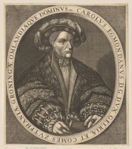Portrait of Karel van Egmond