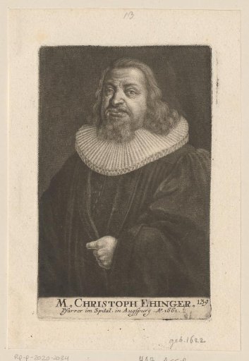 Portrait of Christoph Ehinger