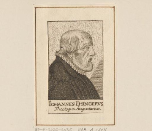 Portrait of Johann Ehinger