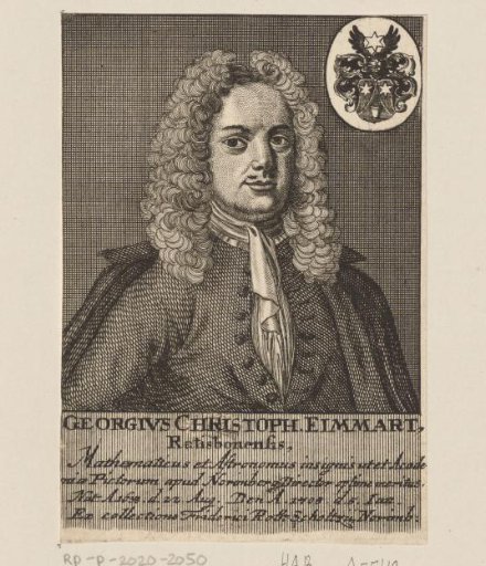 Portrait of Georg Christoph Eimmart