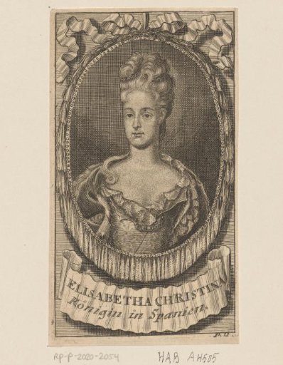 Portrait of Elisabeth Christine of Brunswick-Wolfenbüttel