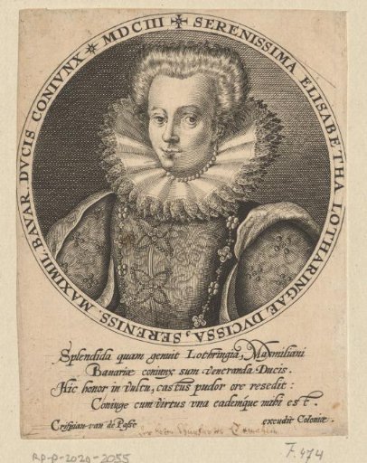 Portrait of Elizabeth of Lorraine