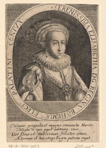 Portrait of Elisabeth Stuart
