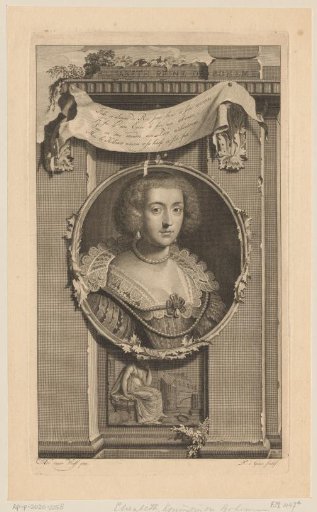 Portrait of Elisabeth Stuart