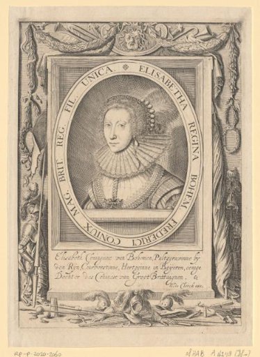 Portrait of Elisabeth Stuart