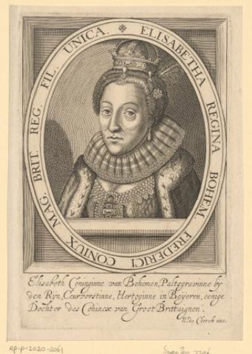 Portrait of Elisabeth Stuart