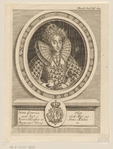 Portrait of Elizabeth I Tudor
