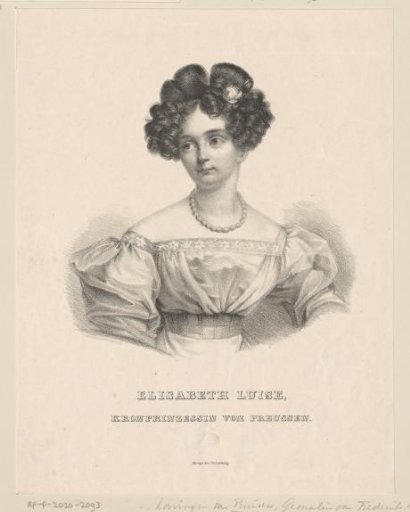 Portrait of Elisabeth Ludovika of Bavaria