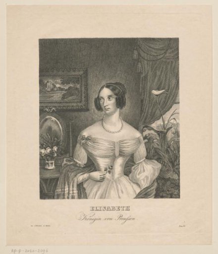 Portrait of Elisabeth Ludovika of Bavaria