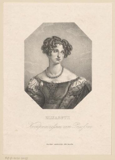 Portrait of Elisabeth Ludovika of Bavaria