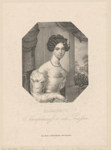 Portrait of Elisabeth Ludovika of Bavaria