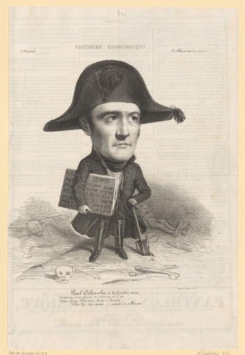 Caricature of Paul Delaroche