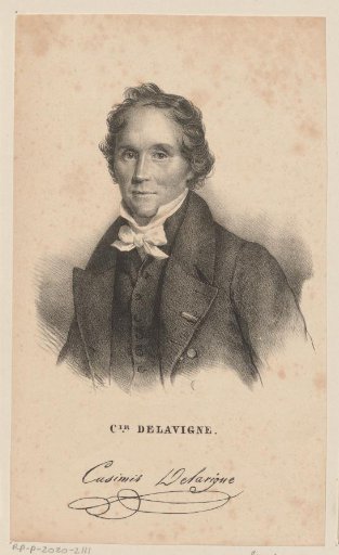 Portrait of Casimir Delavigne