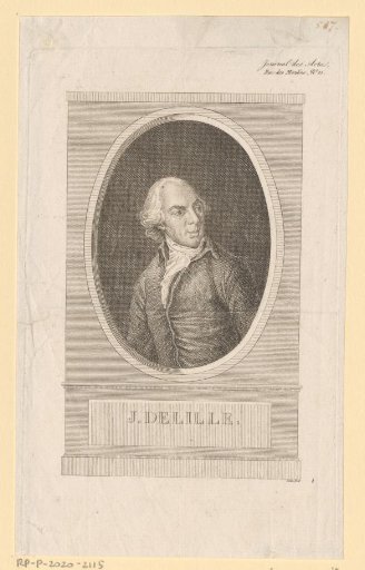 Portrait of Jacques Delille