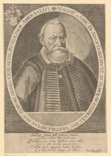 Portrait of Adam von Dobschütz