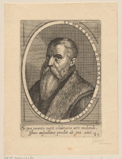 Portrait of Rembertus Dodonaeus