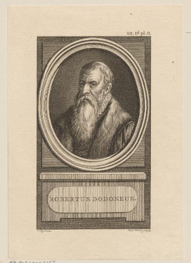Portrait of Rembertus Dodonaeus