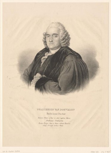 Portrait of Gualtherus van Doeveren