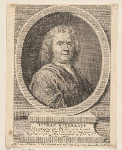 Portrait of Hermanus Boerhaave