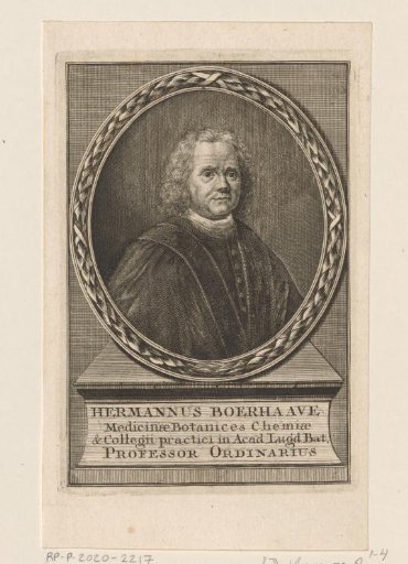 Portrait of Hermanus Boerhaave