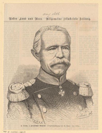 Portrait of Adolf von Bonin