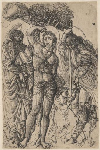 The saints Anthony, Sebastian, and Rochus