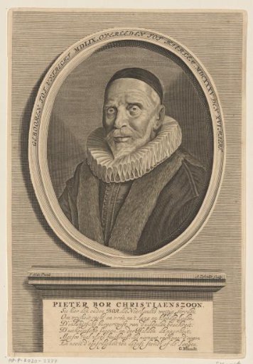 Portrait of Pieter Christiaansz. Bor