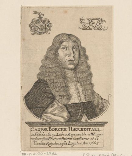 Portrait of Caspar von Borcke