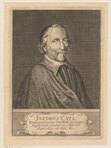 Portrait of Jacob Cats
