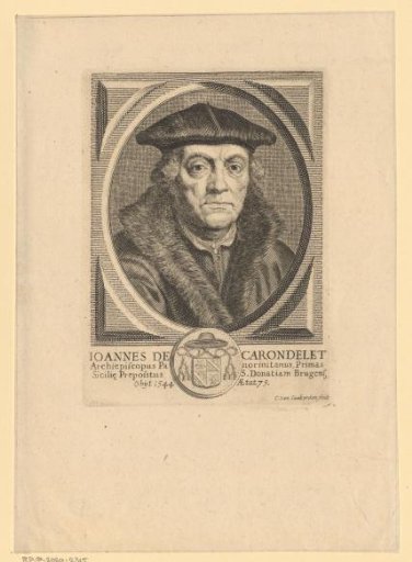 Portrait of Jean Carondelet