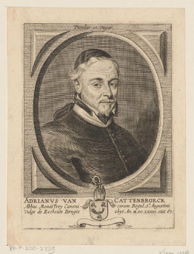 Portrait of Adrianus van Cattenbroek