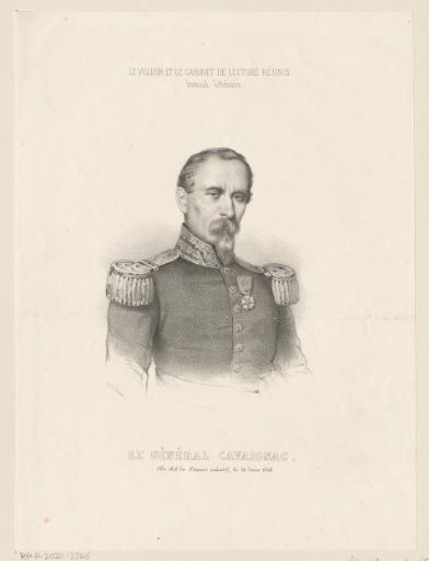 Portrait of Louis-Eugène Cavaignac