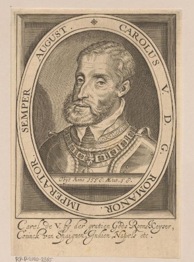 Portrait of Emperor Charles V