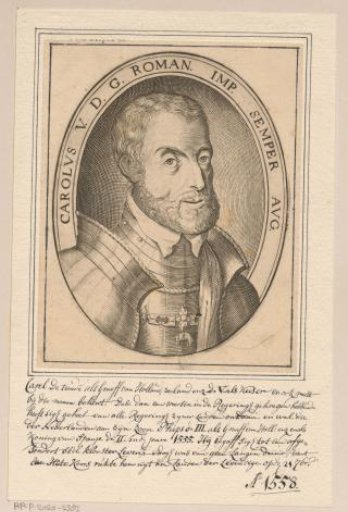 Portrait of Emperor Charles V
