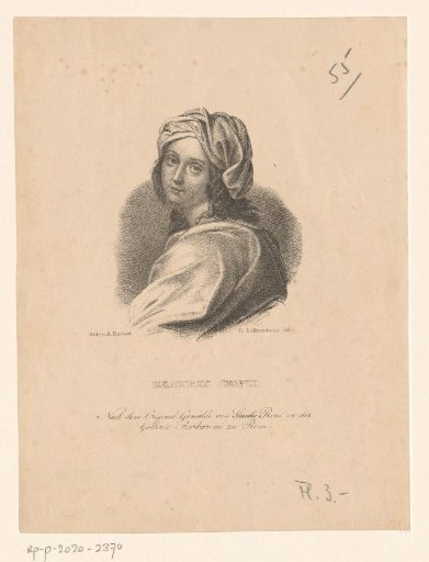 Portrait of Beatrice Cenci
