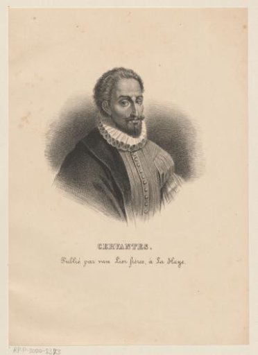 Portrait of Miguel de Cervantes Saavedra