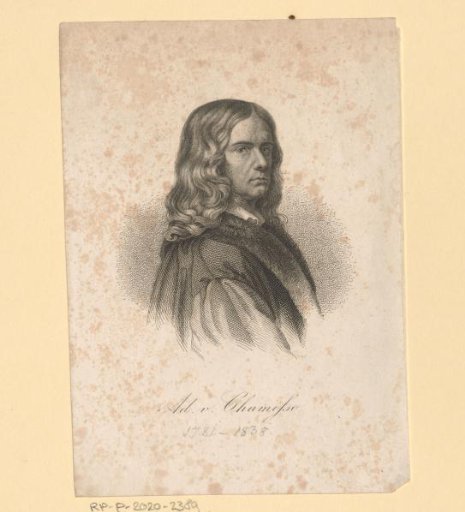Portrait of Adelbert von Chamisso