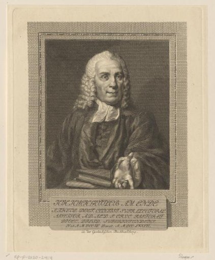 Portrait of Johann Joachim Gottlob am Ende