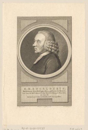 Portrait of Engelbertus Matthias Engelberts