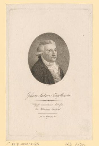 Portrait of Johann Andreas Engelbrecht