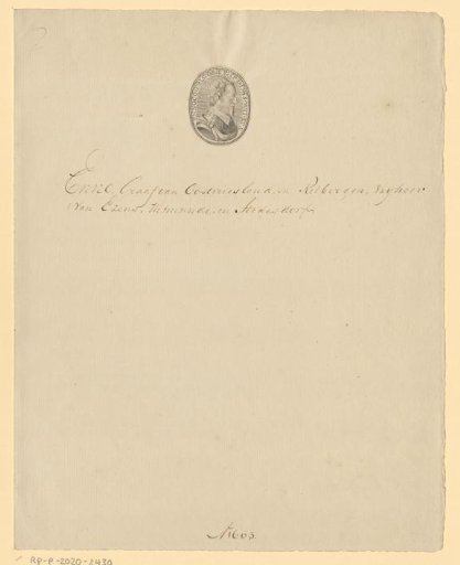 Portrait of Enno III, Count of East Frisia