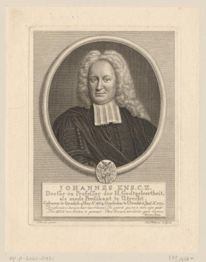 Portrait of Johannes Ens