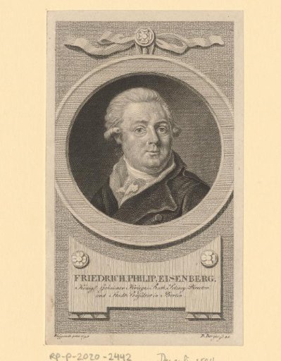 Portrait of Friedrich Philipp von Eisenberg