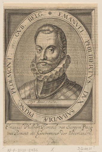 Portrait of Emanuel Filibert of Savoy
